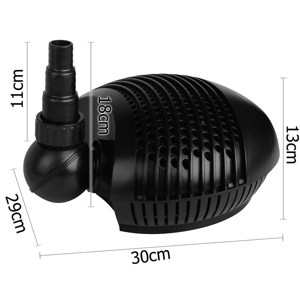 Large Capacity Submersible Circulation Pond Pool Aquarium Fountain Water Filter Pump 10,000L/H 5m Lift - Image 2