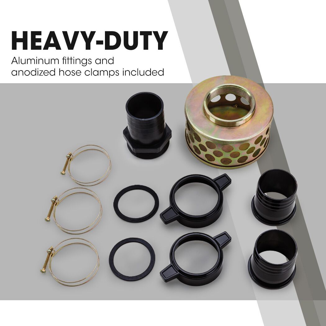 WARTON 8HP 3 Petrol Trash Water Transfer Pump Pressure Firefighting Irrigation - Image 4