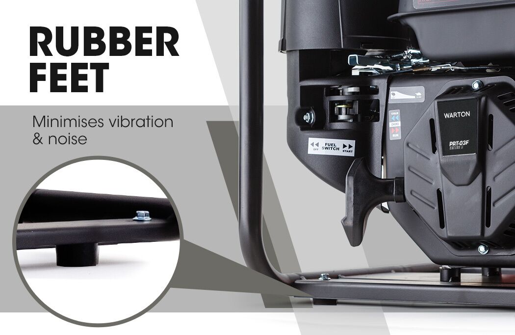 WARTON 8HP 3 Petrol Trash Water Transfer Pump Pressure Firefighting Irrigation - Image 3