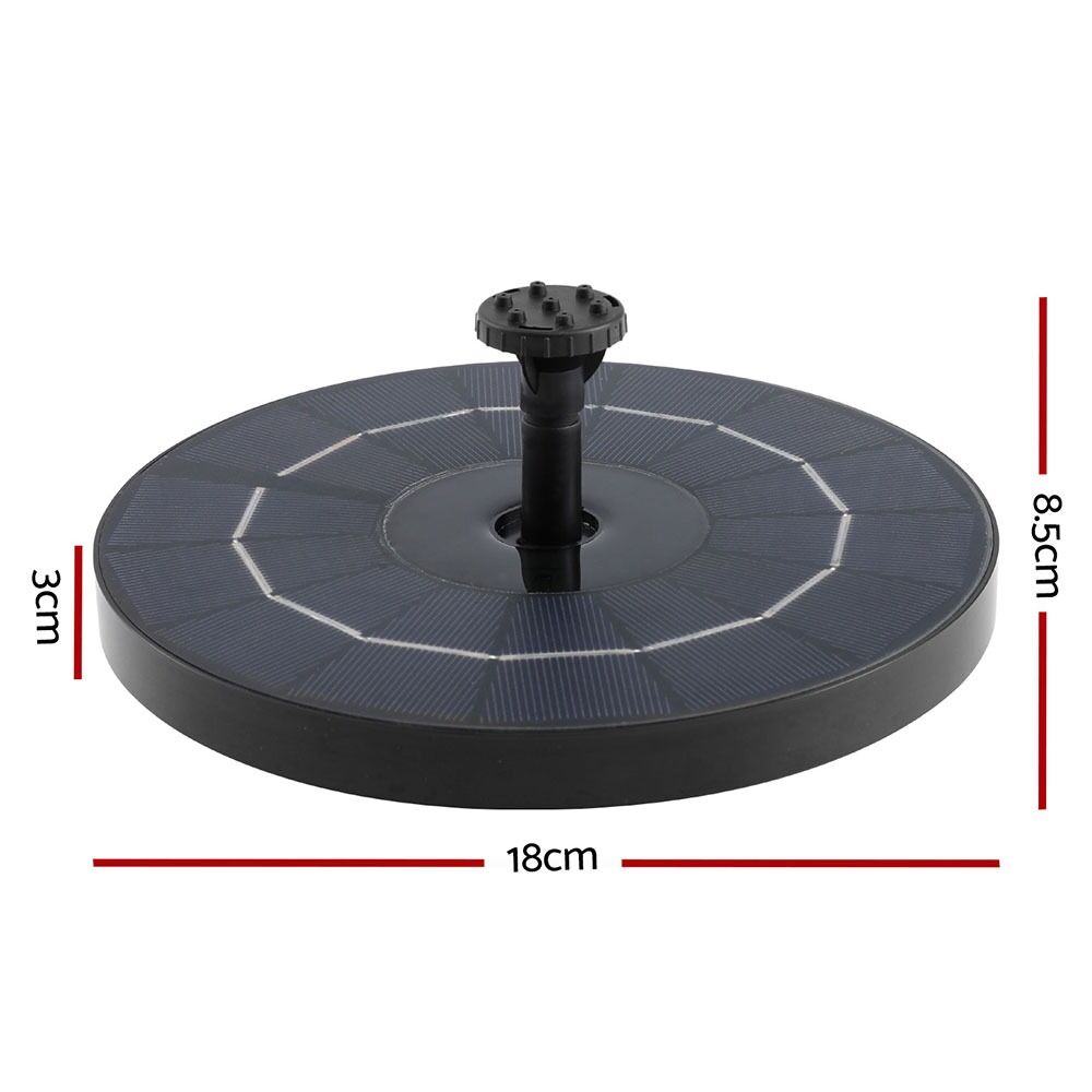 Floating Solar Fountain Pump – 250L/H Submersible Pond Water Feature for Garden & Patio - Image 2