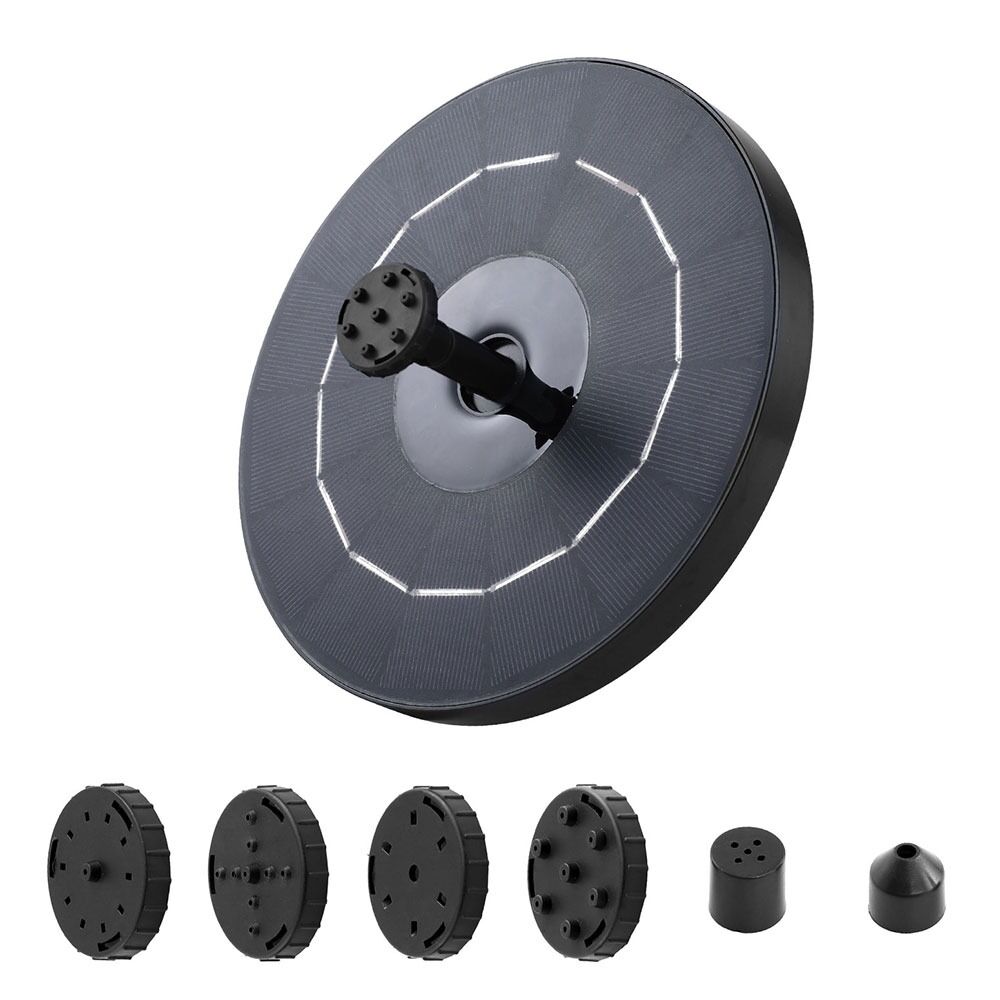 Floating Solar Fountain Pump – 250L/H Submersible Pond Water Feature for Garden & Patio - Image 3