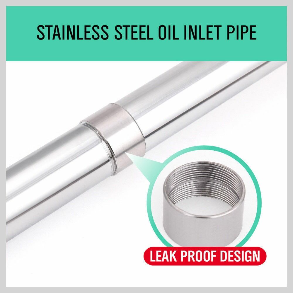 Rotary Drum Pump Aluminium Hand Pump Fuel Oil Petrol 44 Gallon - Image 9