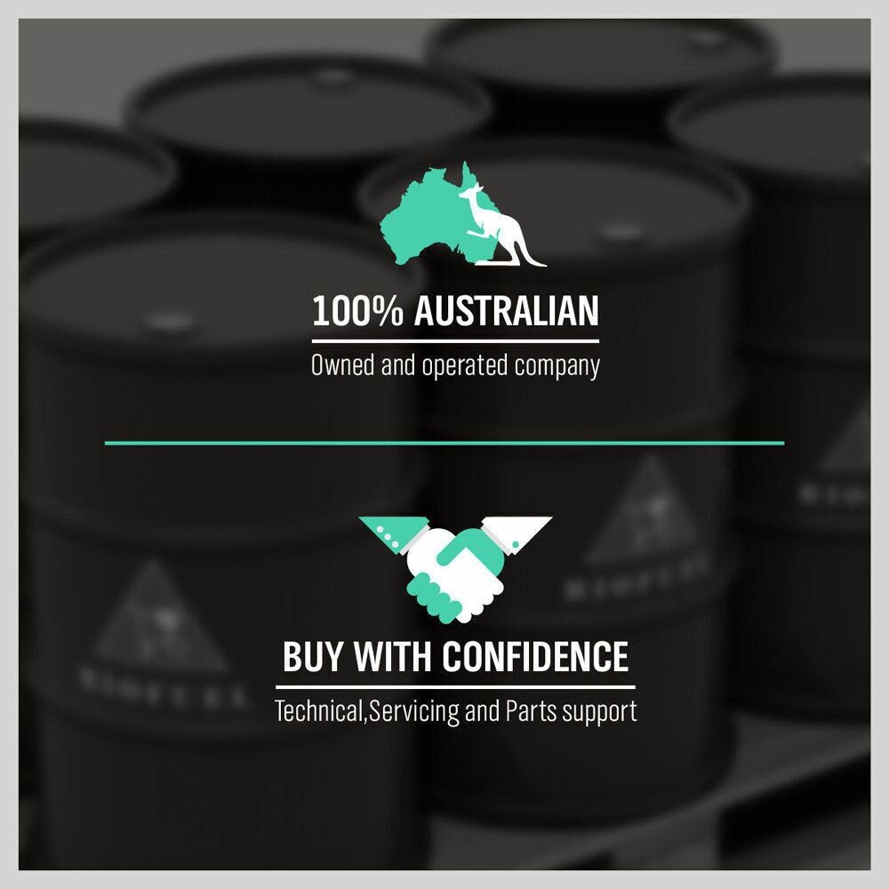 Rotary Drum Pump Aluminium Hand Pump Fuel Oil Petrol 44 Gallon - Image 4