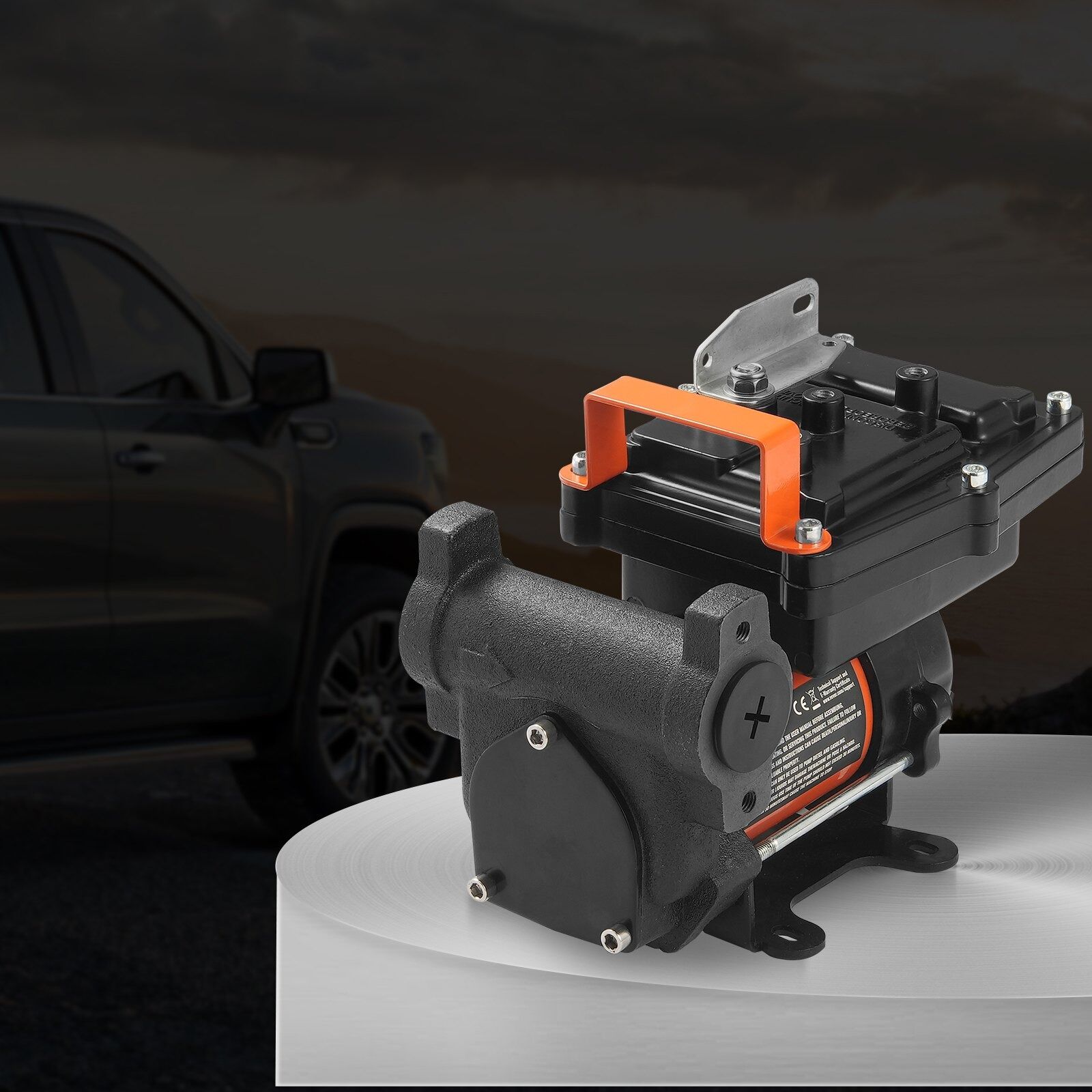 VEVOR Fuel Transfer Pump 12V 15GPM 1/4HP Diesel Pump Auto Nozzle - Image 6