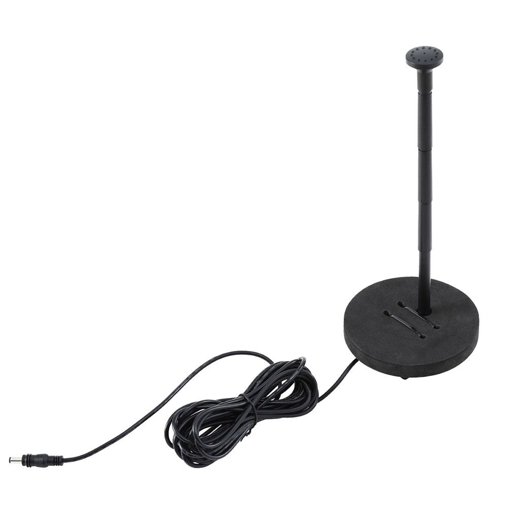 Solar Pond Pump Powered Garden Bird Bath Submersible Kit Panel Outdoor 190L/H 1.37m Lift - Image 5