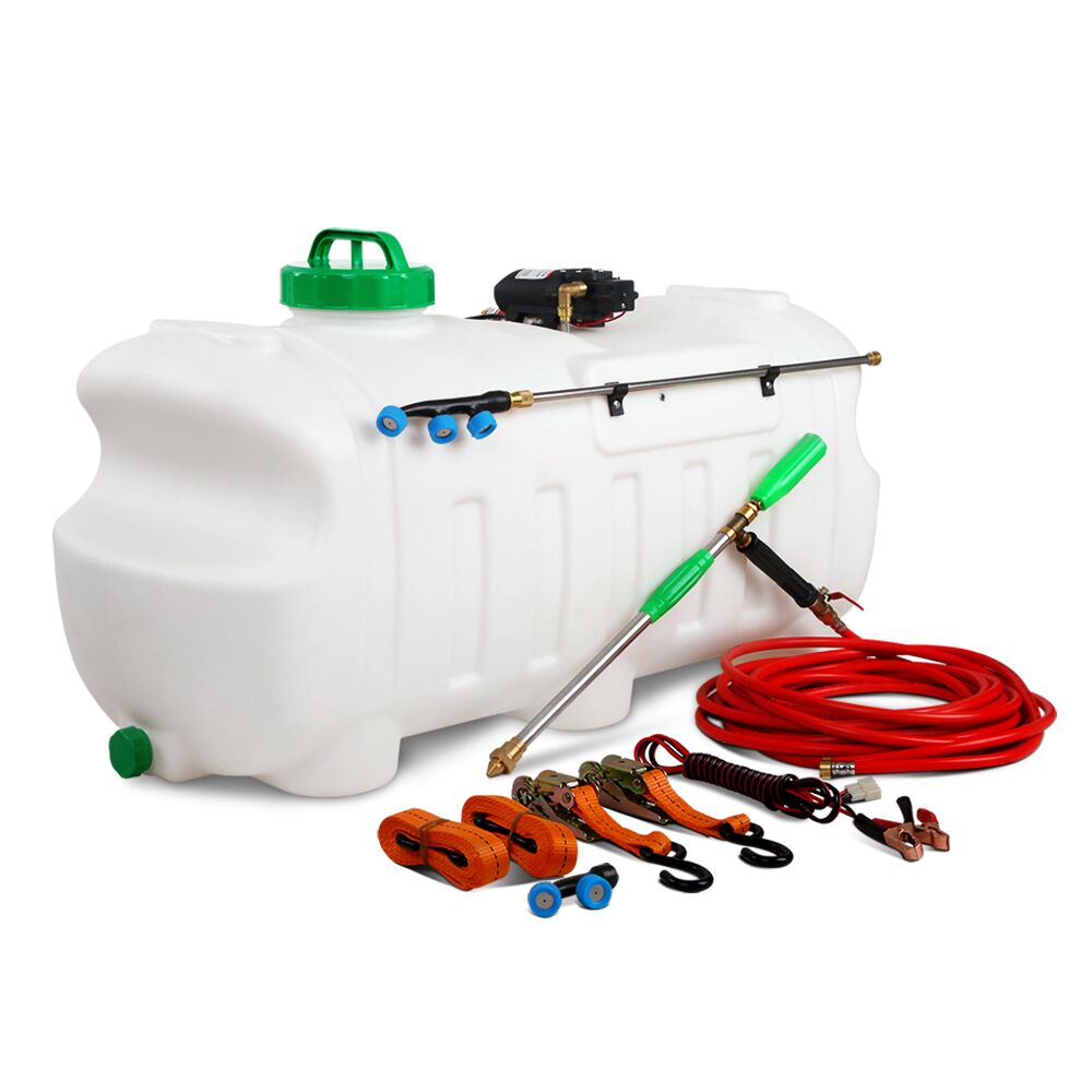 ATV Garden Weed Sprayer Pump 100L 240L/H 12V 80PSI with 3 Nozzles