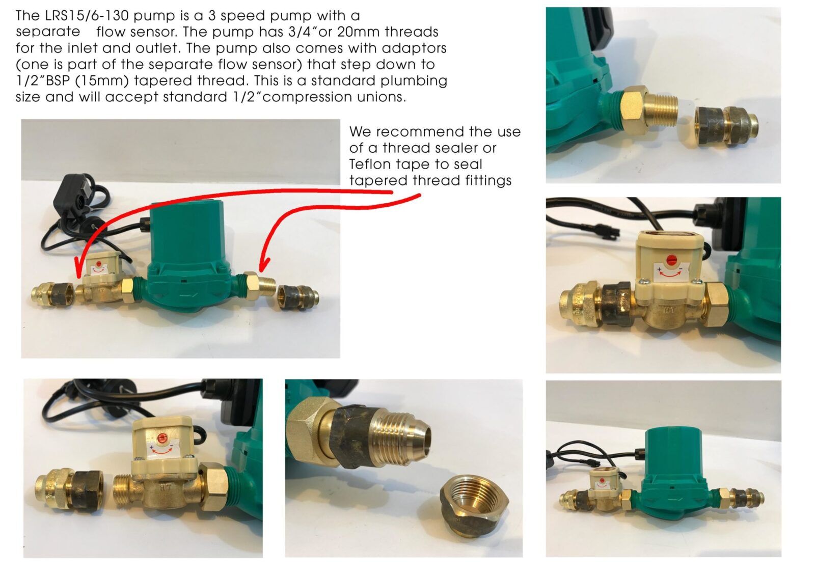 Hot Water Booster Pump Instructions
