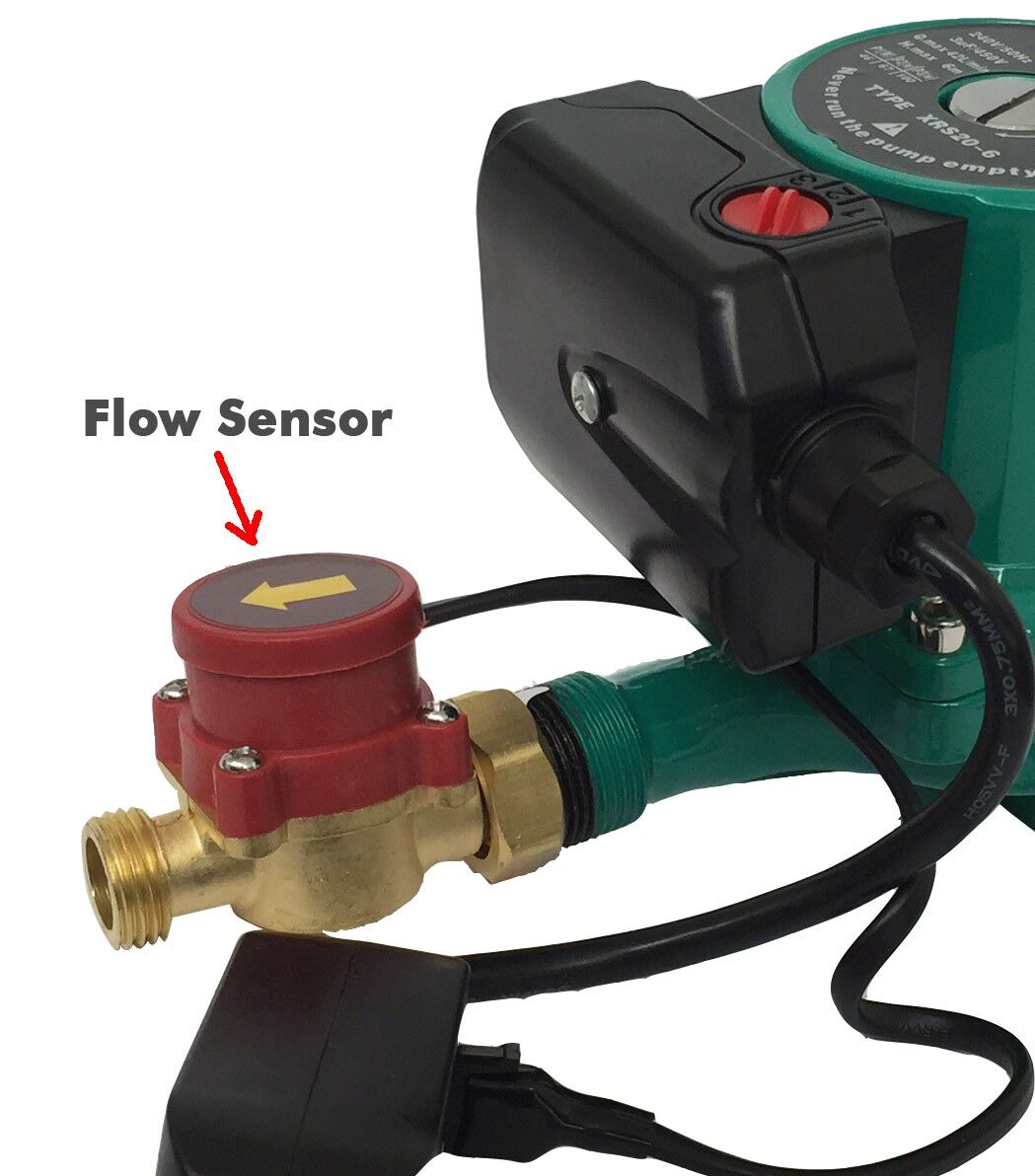 AUTOMATIC ON OFF 3-Speed Hot Water Booster Pump Gravity Fed Shower 48L/Min 240 V - Image 3