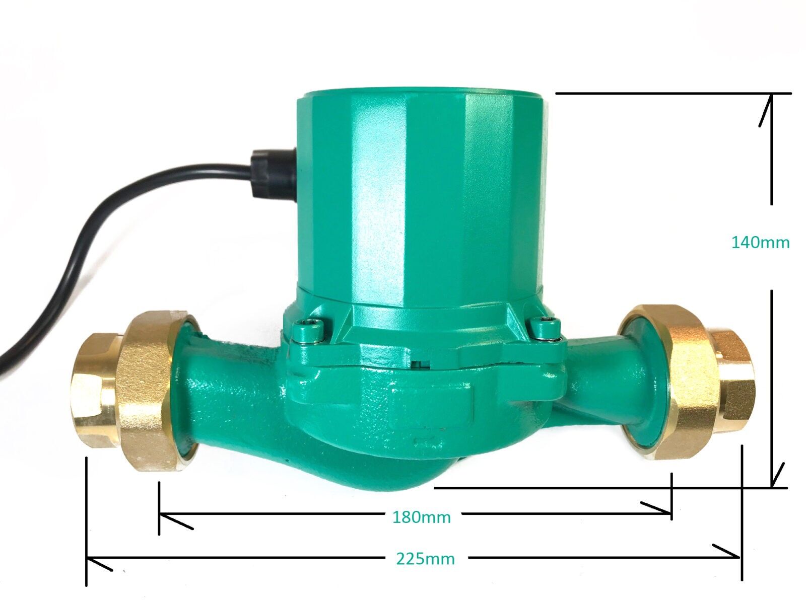 Hot Water Booster Pump dimensions