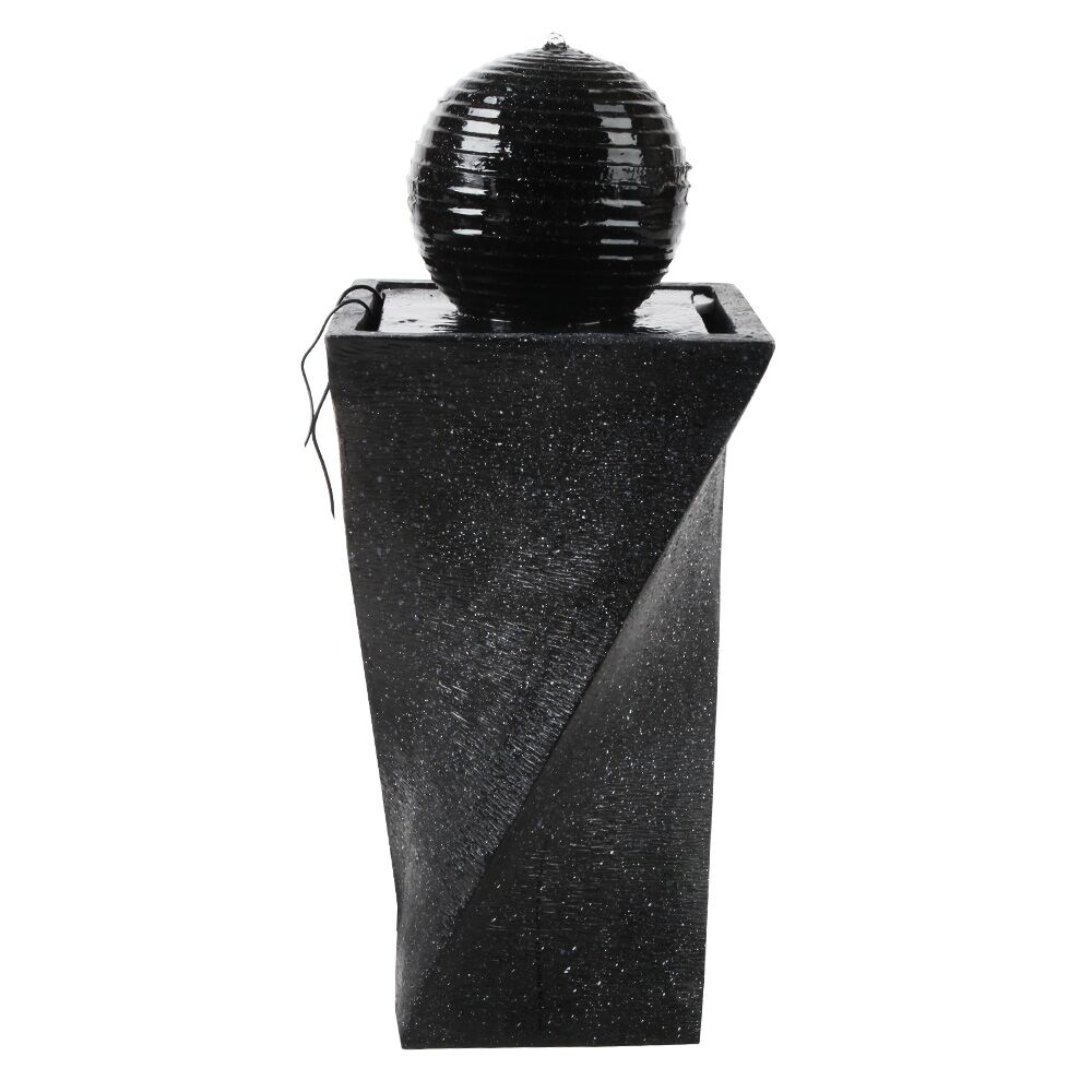 Solar Powered Water Fountain Twist Design with Lights 200L/H - Image 8