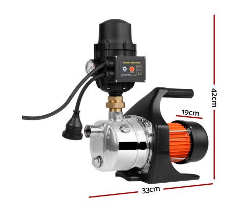 1500W High Pressure Garden Water Pump with Auto Controller 4,320L/H 52m Lift - Image 15