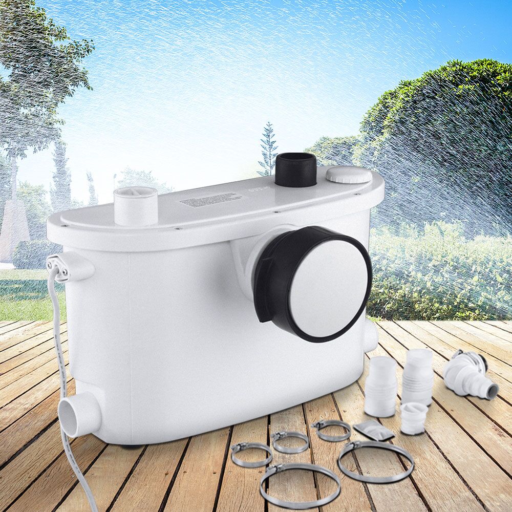 Automatic 400W Macerator Toilet Sewerage Pump, Solid Waste Pump, Waste Grey Water Disposal 16,200L/H 7m lift - Image 8