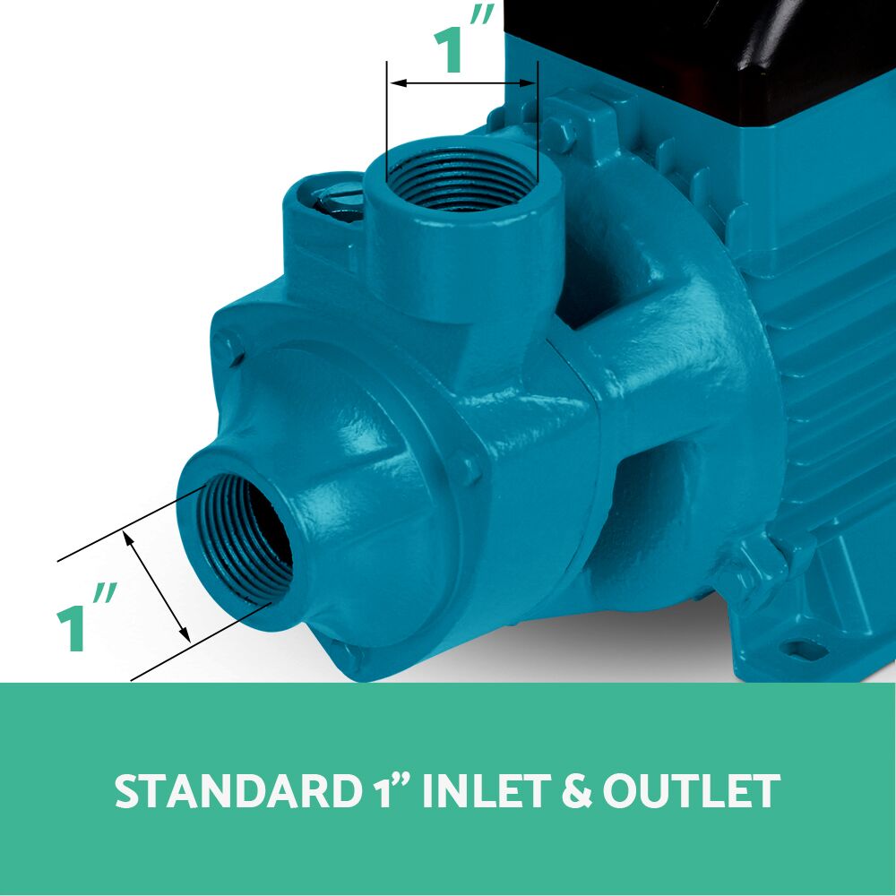 Auto Peripheral Pump Clean Water Garden Farm Rain Tank Irrigation QB80 3,300L/H 60m Lift - Image 7