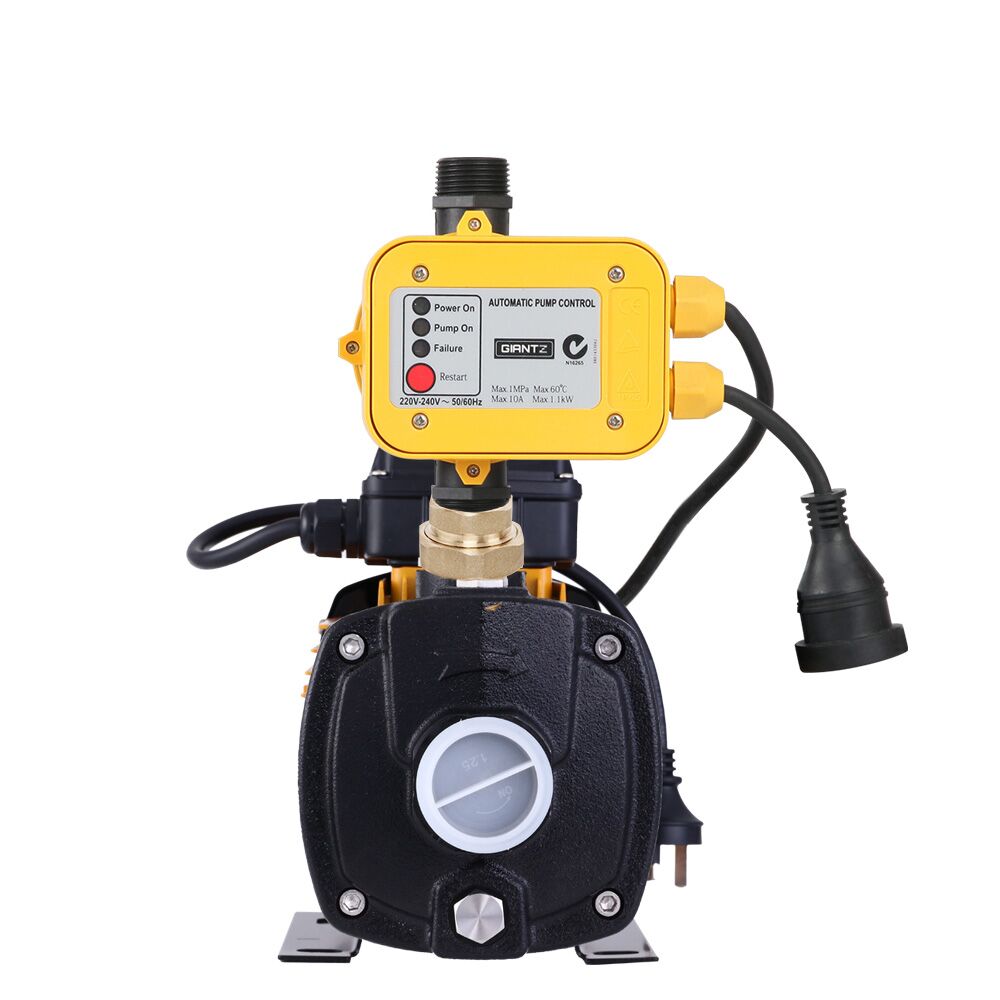 Multi Stage Water Pump Pressure Rain Tank Garden Farm House Irrigation 2000W Yellow Controller 9,000L/H 60m Lift - Image 3