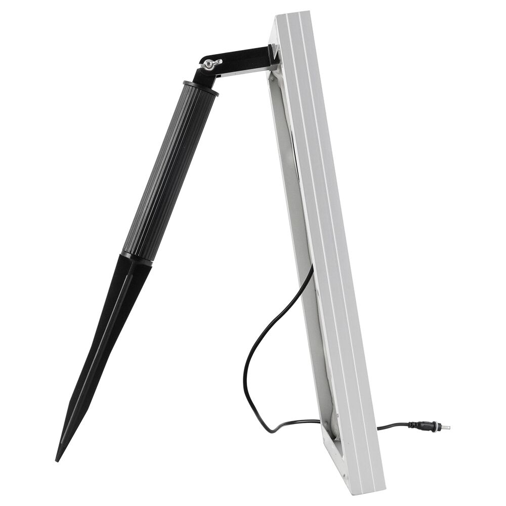 Solar Pond Pump Water Fountain Kit with Battery Back-Up, Adjustable Water Flow, Timer and LED Lighting 330L/H 2.7m Lift - Image 6