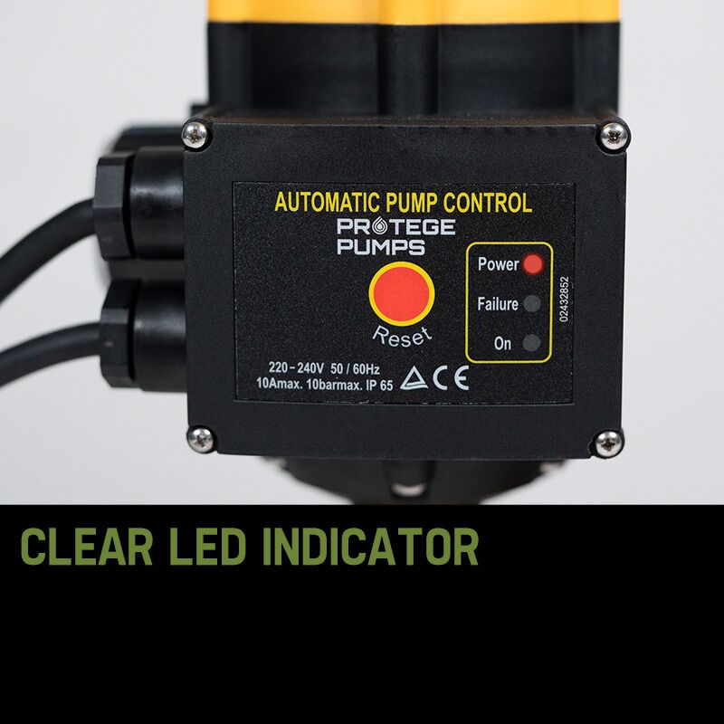 PROTEGE High Pressure Auto Water Pump Electric Digital Controller - Image 8