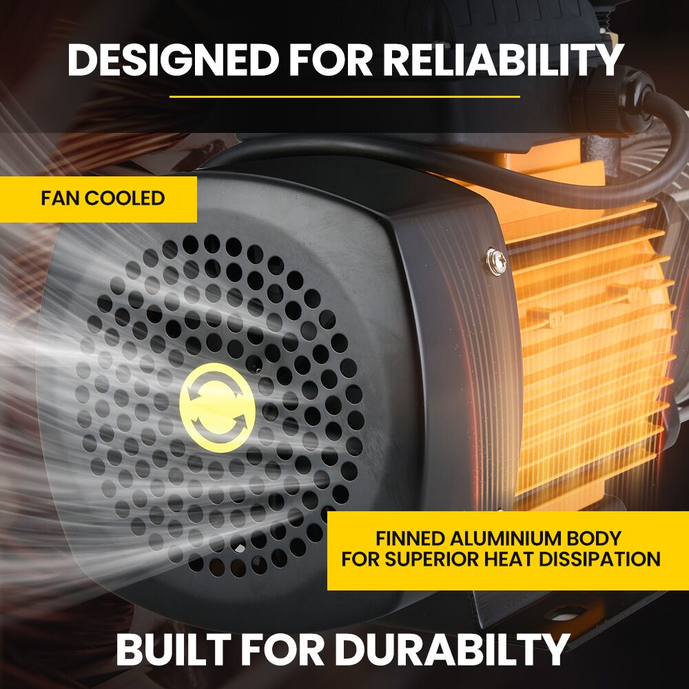 Protege Multi-stage Water Hi-pressure Pump with Auto-controller Home Garden Irrigation 6-Stage Electric - Image 10