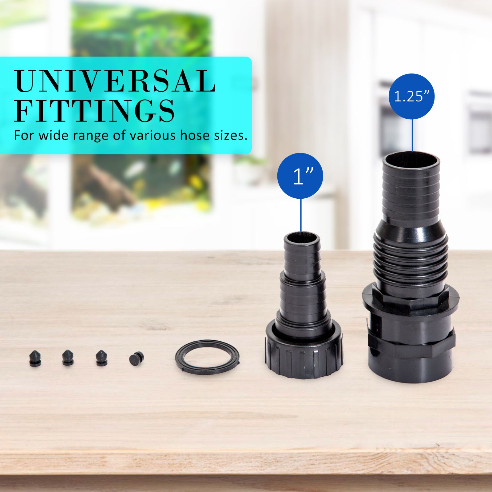 Dynamic Power Aquarium Submersible Pond Water Pump 16000L/H - Image 7