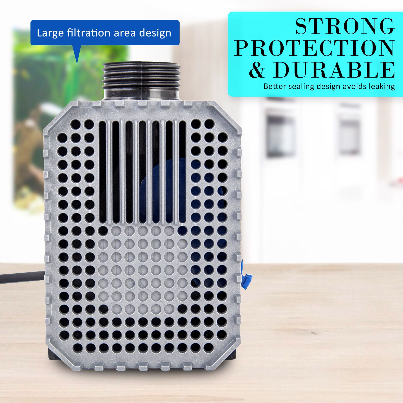 Dynamic Power Aquarium Submersible Water Pump 5000L/H 80W 3.8m Pond - Image 10