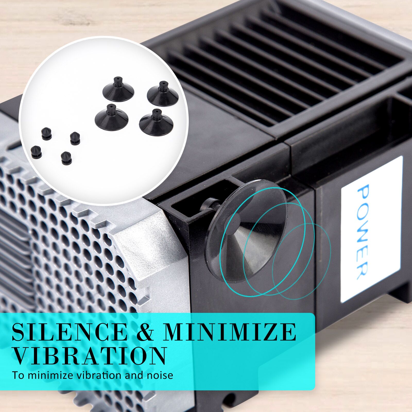 Dynamic Power Aquarium Submersible Water Pump 5000L/H 80W 3.8m Pond - Image 7