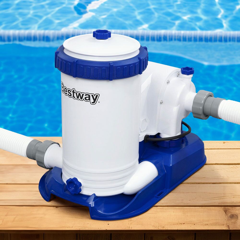 Bestway Pool Pump Cartridge Filter 2500GPH 9463L/H Flowclear Filters Cleaner - Image 8