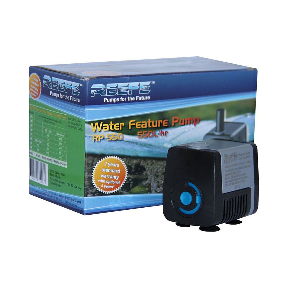 RP550 Pond & Water Feature Pump - 240V, Great Quality Reefe Brand, 550 L/hr Flow, 1.22m Head - Image 2