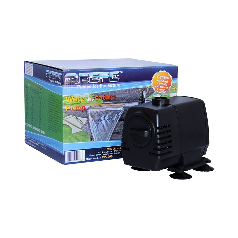RP2400 Pond & Water Feature Pump - 240V, Great Quality Reefe Brand, 2300 L/hr Flow, 2.4m Head - Image 2