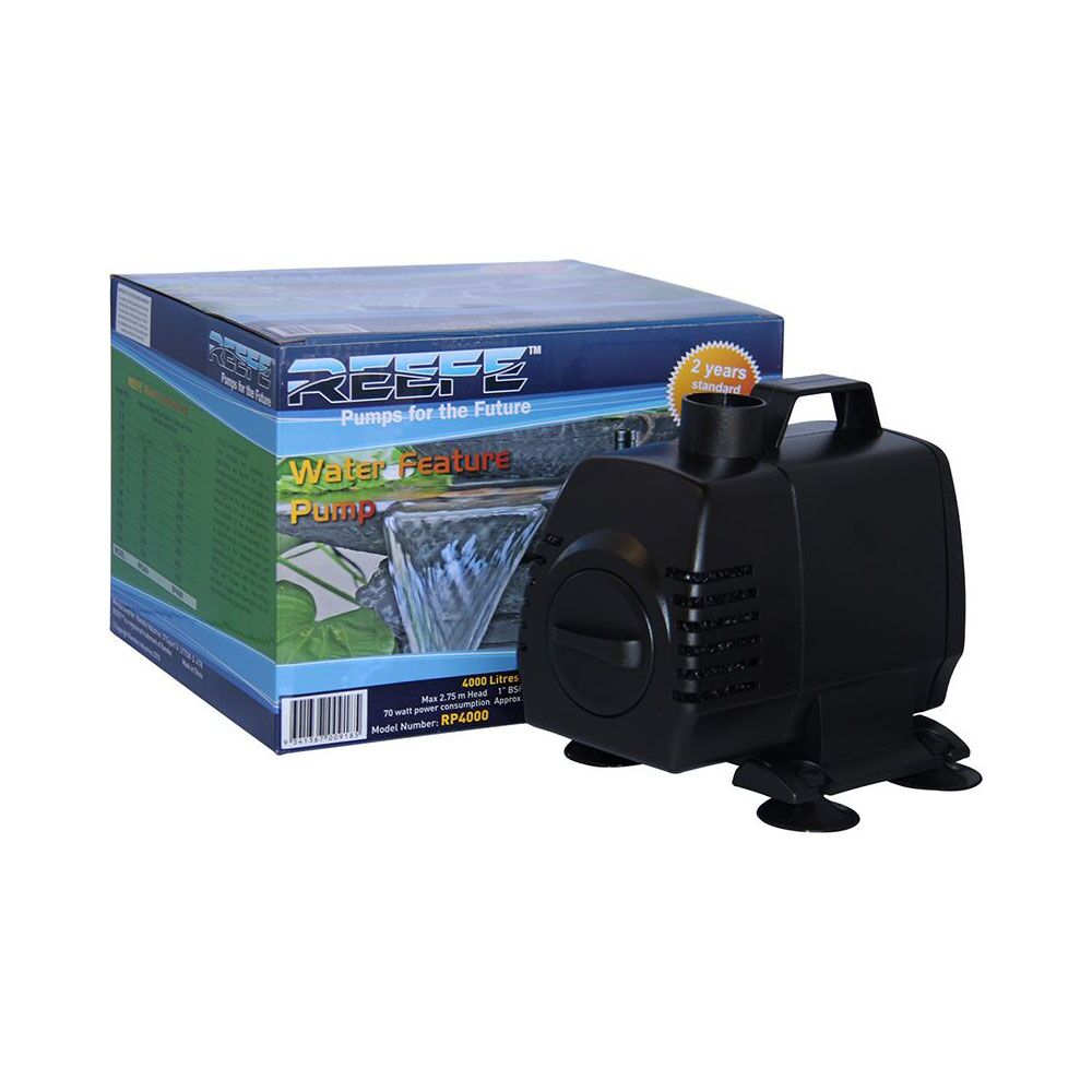 RP4000 Pond & Water Feature Pump - 240V, Great Quality Reefe Brand, 4000 L/hr Flow, 2.75m Head - Image 2