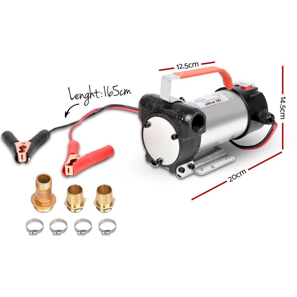 Bowser Oil Diesel Bio-Diesel Fuel Transfer Pump 2,400L/H 15m Lift 180W - Image 2