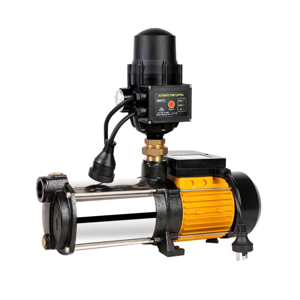 5 Stage High Pressure Garden Farm Irrigation Water Pump 9,000L/H 64m Lift 2500W Black