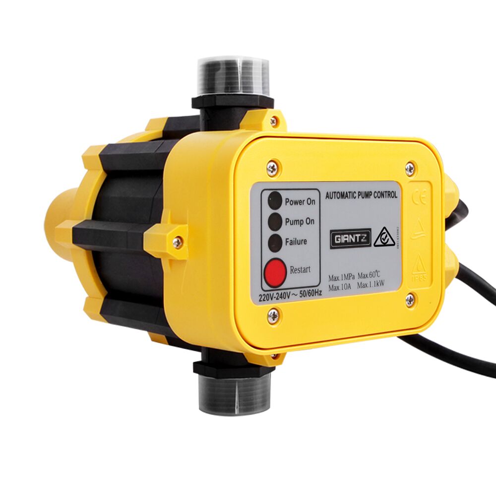 5 Stage High Pressure Garden Farm Irrigation Water Pump 9,000L/H 64m Lift 2500W Yellow - Image 4