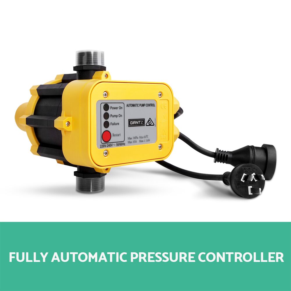 5 Stage High Pressure Garden Farm Irrigation Water Pump 9,000L/H 64m Lift 2500W Yellow - Image 5