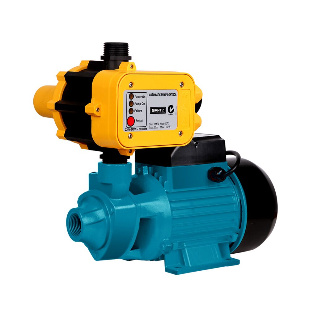 Auto Peripheral Pump Clean Water Garden Farm Rain Tank Irrigation QB80 3,300L/H 60m Lift