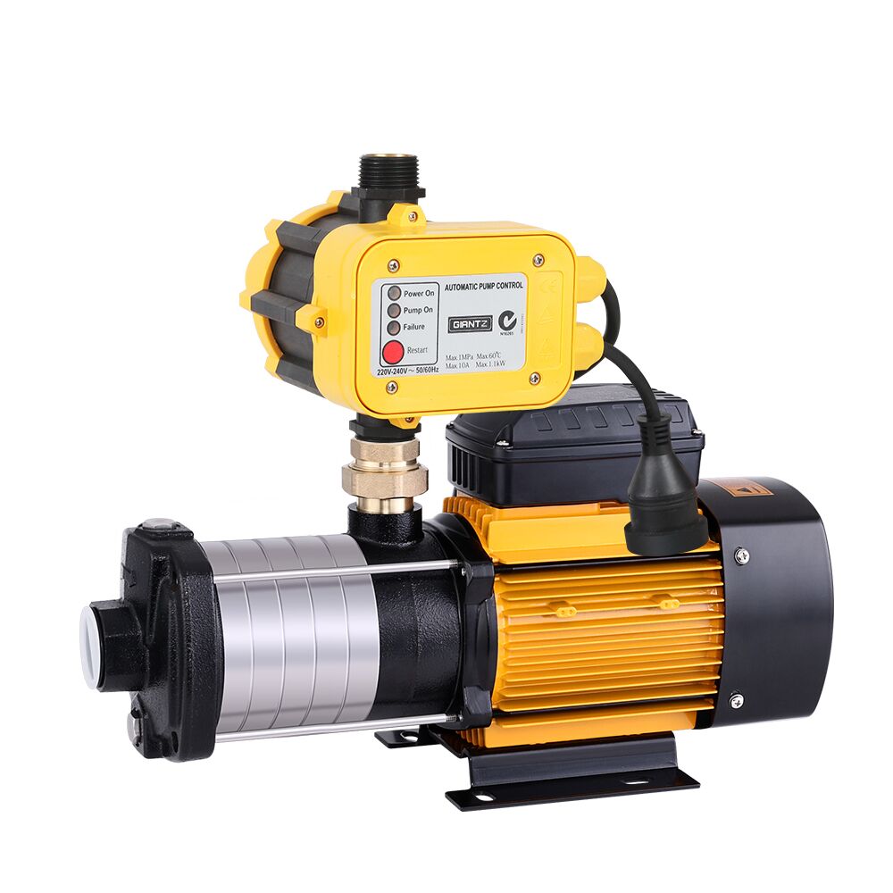 Multi Stage Water Pump Pressure Rain Tank Garden Farm House Irrigation 2500W 12,000L/H 70m Lift