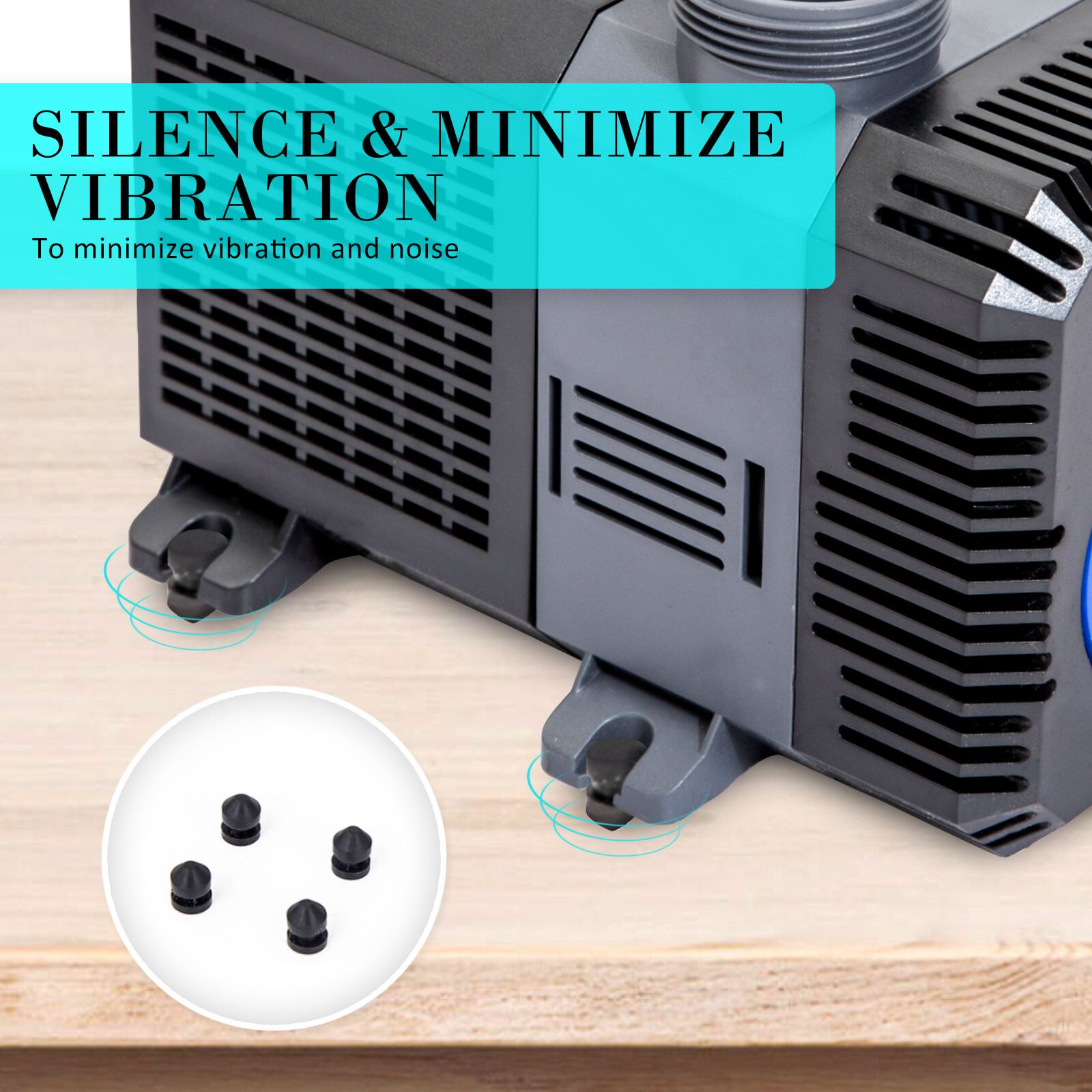 Dynamic Power Aquarium Submersible Pond Water Pump 16000L/H - Image 8