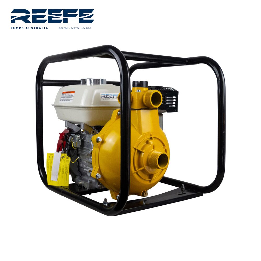 RP015TR-RF Honda GX200 - Recoil Start With Roll Frame, Twin Impeller Fire Fighting Pump, 257 L/min Flow, 68m Head