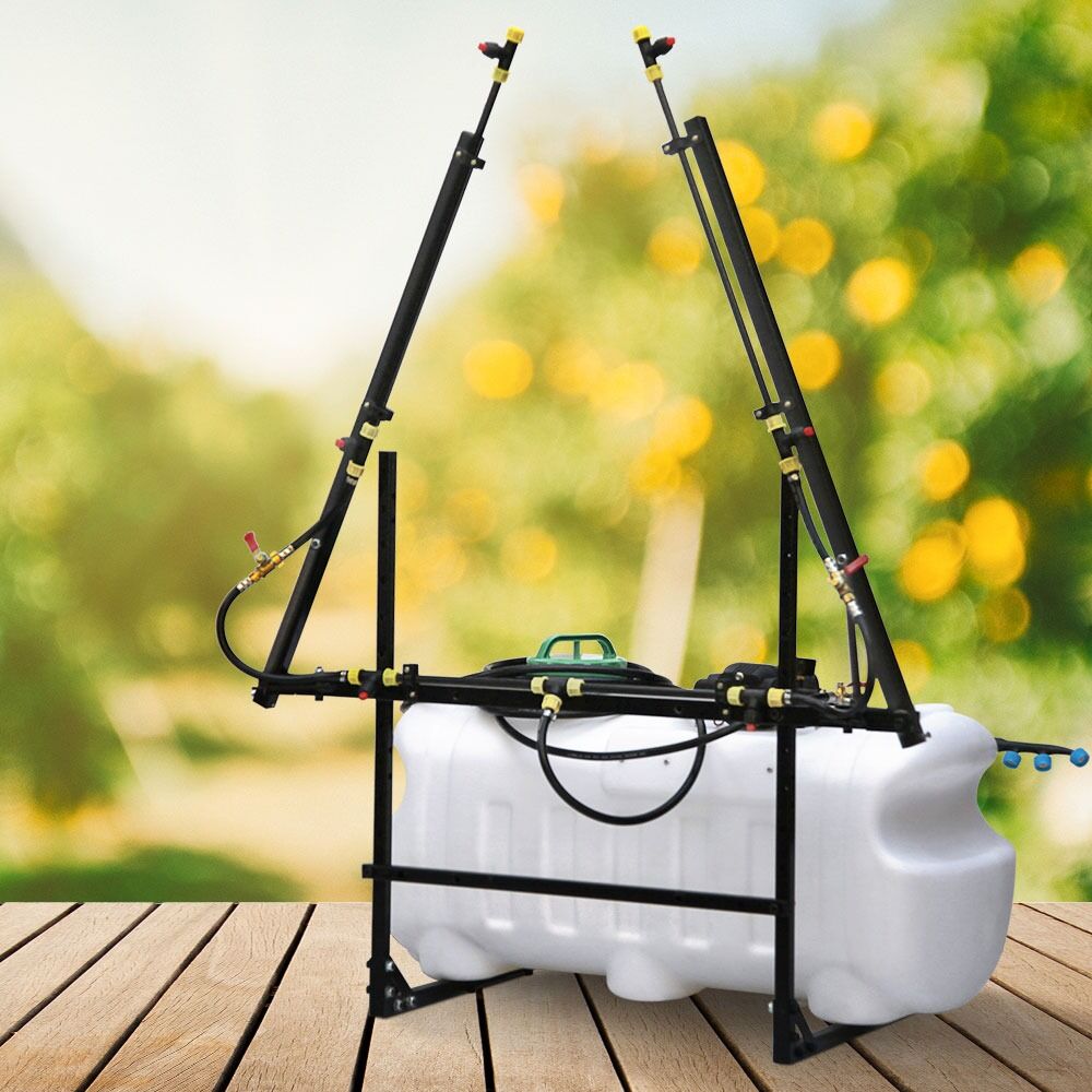 ATV Garden Weed Sprayer 3M Boom 100L 13L/MIN 12V 100PSI with 3 Nozzles