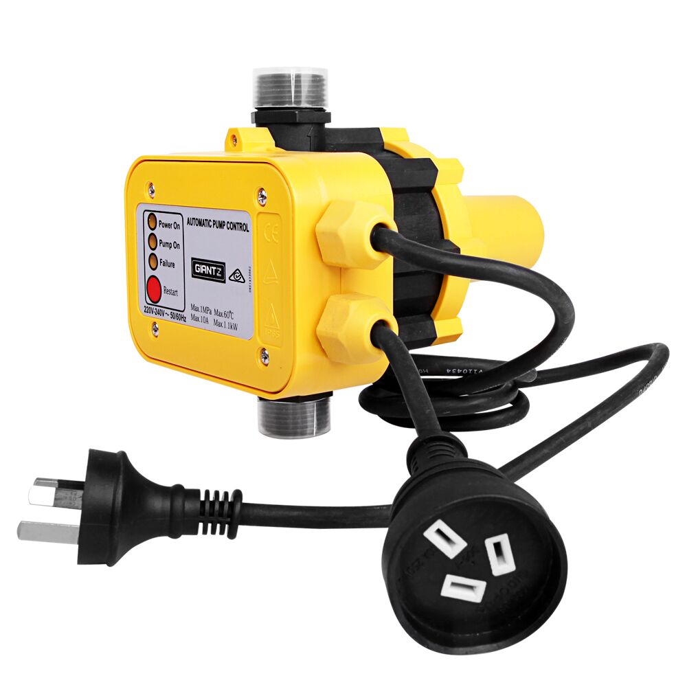 Automatic Electronic Water Pump Pressure Controller Yellow