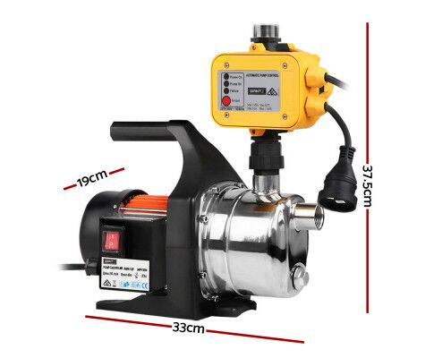 800W High Pressure Garden Water Pump with Auto Controller 3,240L/H 40m Lift - Image 12