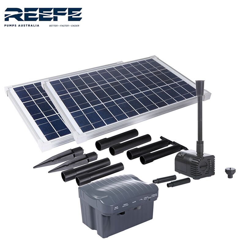 Solar Water Fountain Kit with Battery Backup, Great Quality Reefe Brand 3,400L/H 3.0m Lift
